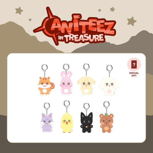 [PRE-ORDER] ATEEZ X ANITEEZ [ANITEEZ IN TREASURE] MD - 23 MINI PLUSH