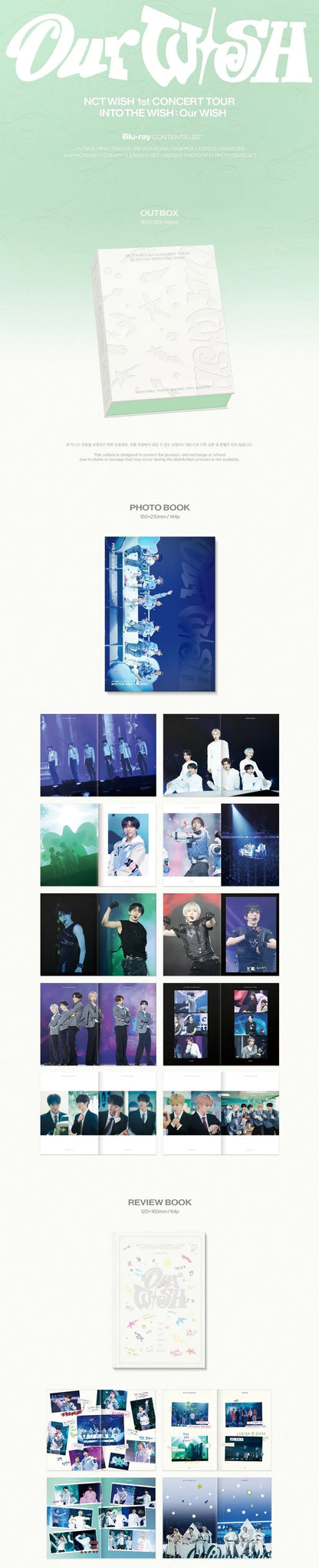 [PRE-ORDER] (WEVERSE POB) NCT WISH - 1ST CONCERT TOUR [INTO THE WISH : OUR WISH] (BLU-RAY VER.)
