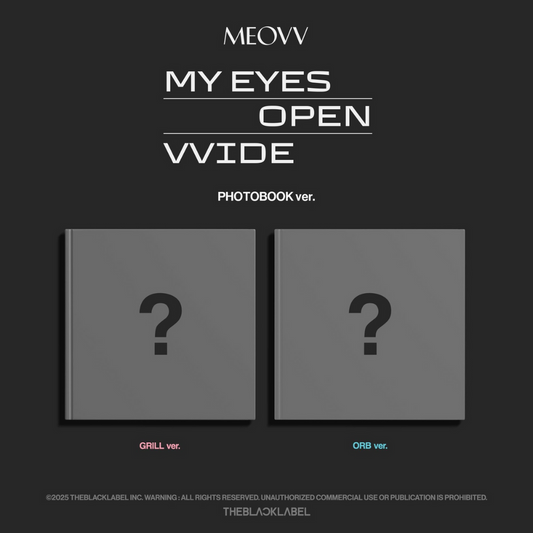[PRE-ORDER] MEOVV - 1ST EP ALBUM [MY EYES OPEN VVIDE] (PHOTOBOOK VER.)