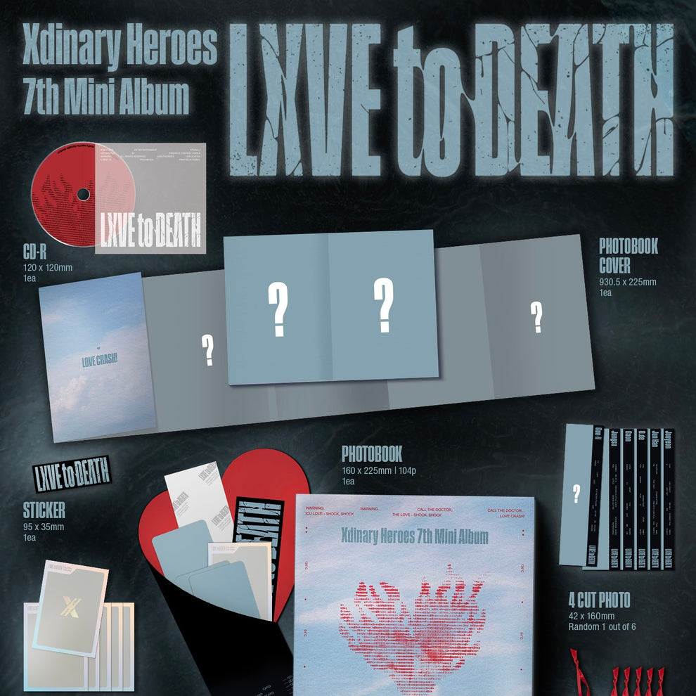 XDINARY HEROES - 7TH MINI ALBUM [LXVE TO DEATH] PHOTOBOOK VER.