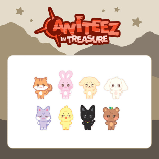 [PRE-ORDER] ATEEZ X ANITEEZ [ANITEEZ IN TREASURE] MD - 27 PLUSH DOLL