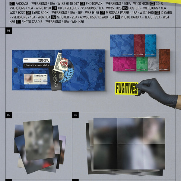 [PRE-ORDE] (MUSICPLANT POB) ENHYPEN - 7TH MINI ALBUM [THE SIN : VANISH] (FUGITIVES VER.)