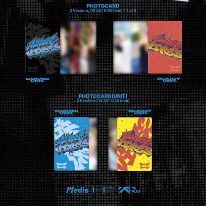 [PRE-ORDER] (WEVERSE POB )  S.COUPSXMINGYU (SEVENTEEN) - 1ST MINI ALBUM [HYPE VIBES] (SET)