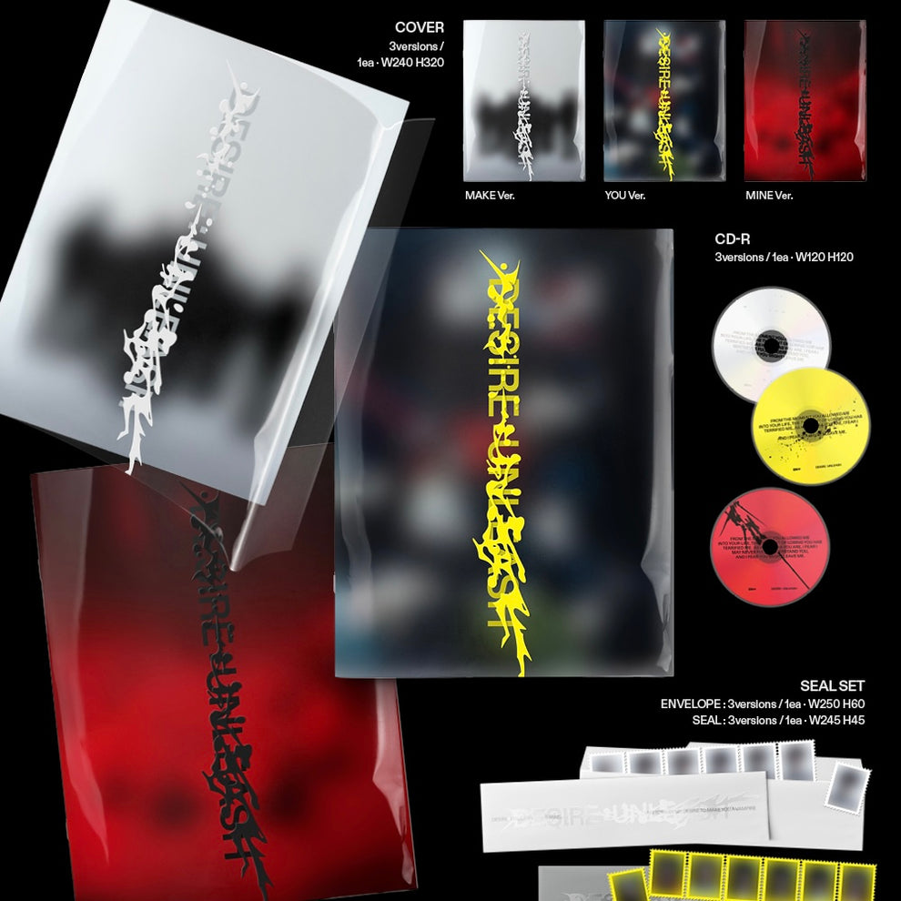 [PRE-ORDER] (WEVERSE POB) ENHYPEN – [DESIRE : UNLEASH] (Set)
