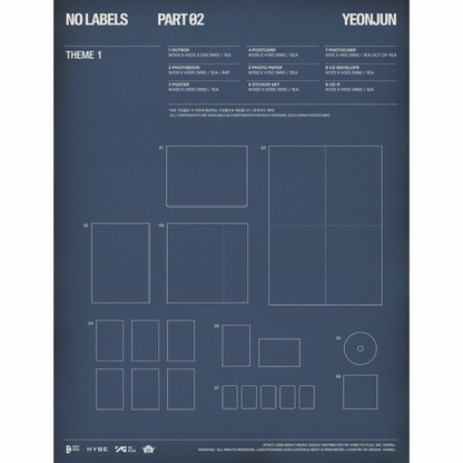 [PRE-ORDER] (ALADIN POB) YEONJUN (TXT) - NO LABELS: PART 02 (3 VERSIONS) RANDOM
