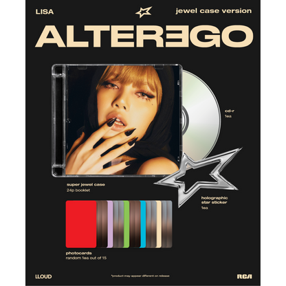 [PRE-ORDER] LISA - ALTER EGO (JEWEL CASE)