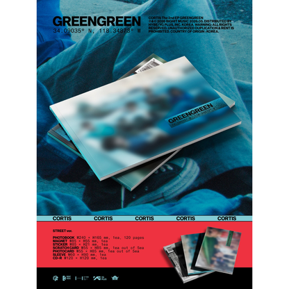 CORTIS - GREENGREEN (3 VERSIONS)