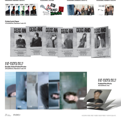 XDINARY HEROES - 8TH MINI ALBUM [DEAD AND] (2 VERSIONS)