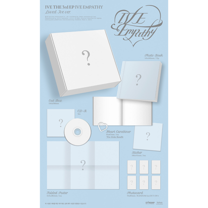 [PRE-ORDER] IVE – THE 3rd EP [IVE EMPATHY] (LOVED IVE ver.) Limited