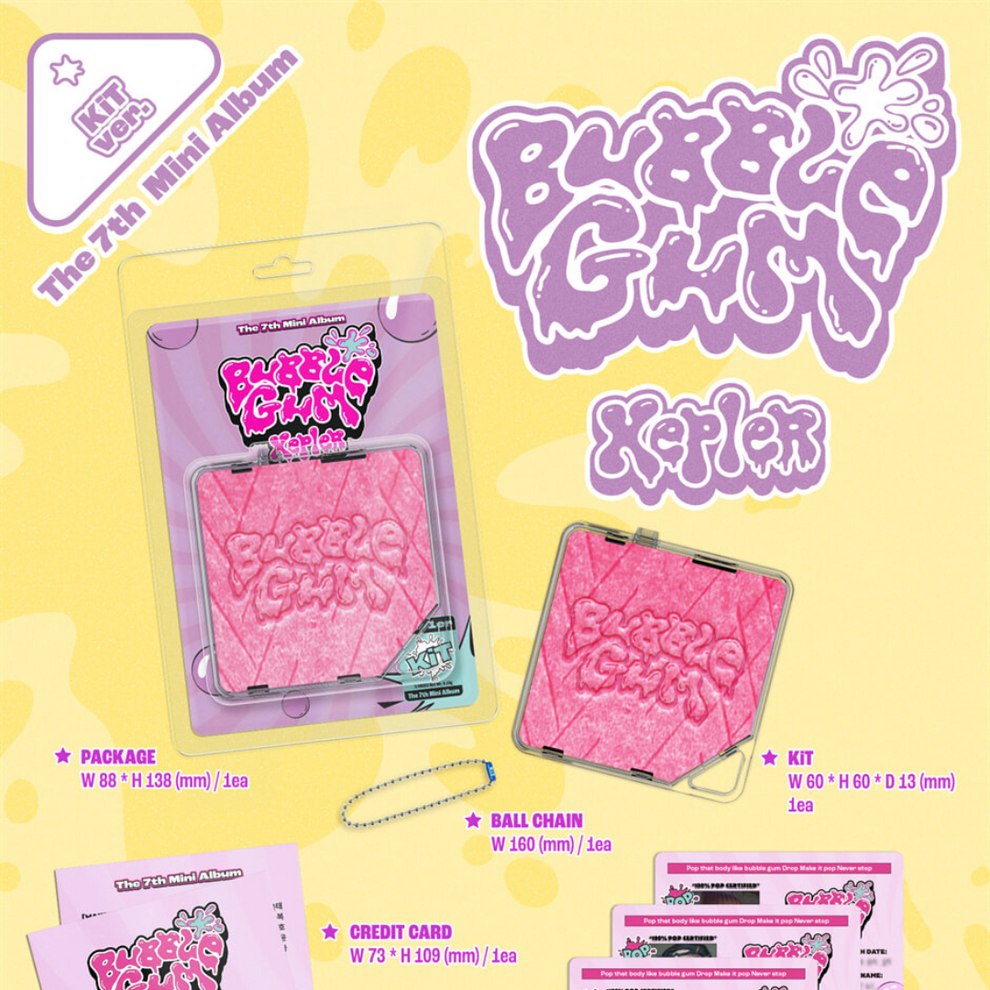 KEP1ER - THE 7TH MINI ALBUM [BUBBLE GUM] (KIT VER.)