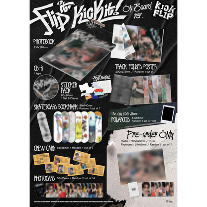 [PRE-ORDER] KickFlip – 1st Mini Album [Flip it, Kick it!]