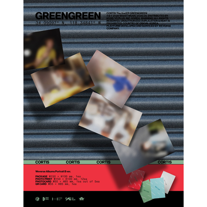 CORTIS - THE 2ND EP [GREENGREEN] (WEVERSE ALBUMS VER.) (4 VERSIONS)