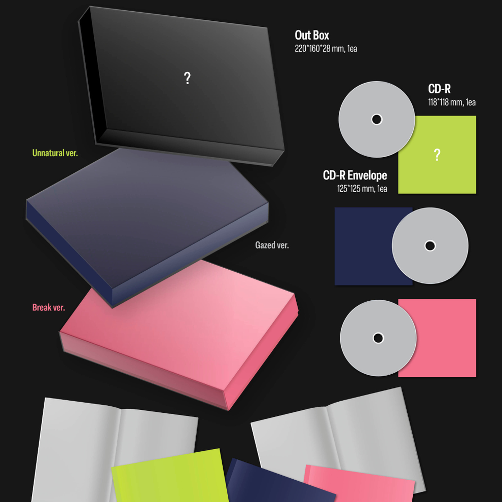 [PRE-ORDER] AND2BLE -1ST MINI ALBUM [SEQUENCE 01: CURIOSITY] (3 VERSIONS) RANDOM