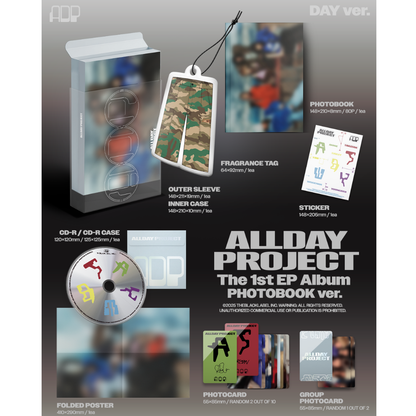 ALLDAY PROJECT - THE 1ST EP ALBUM [ALLDAY PROJECT] PHOTOBOOK VER.