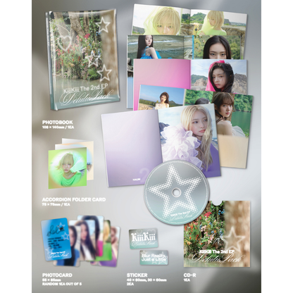 KIIIKIII - THE 2ND EP [DELULU PACK] CRYSTAL BALL. VERSION