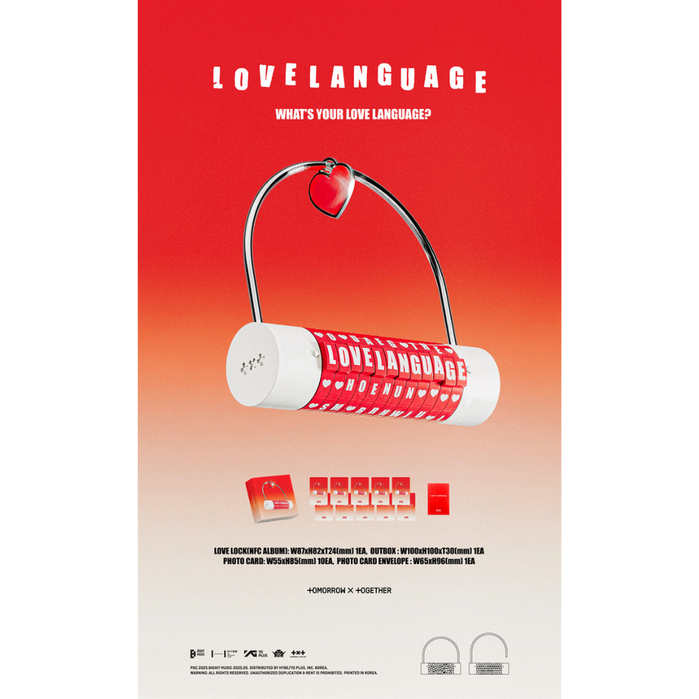 [PRE-ORDER] TOMORROW X TOGETHER (TXT) - LOVE LANGUAGE