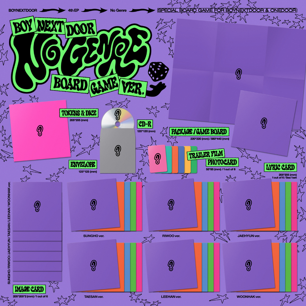[PRE-ORDER] BOYNEXTDOOR - 4TH EP [NO GENRE] (BOARD GAME VER.)