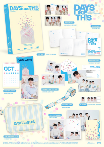 [PRE-ORDER] (SOUNDWAVE POB) DAY6 2027 SEASON'S GREETINGS [DAYS LIKE THIS]