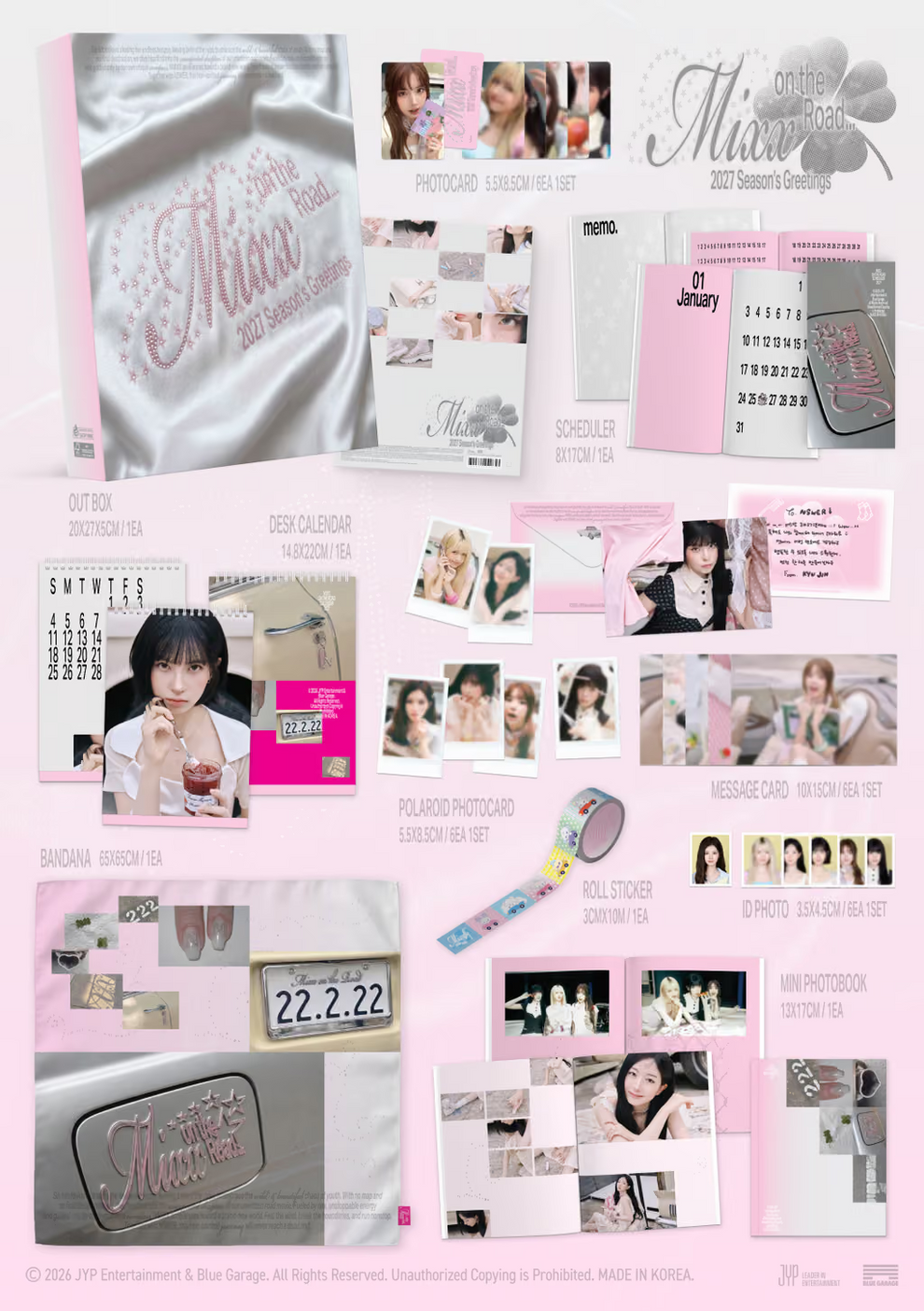 [PRE-ORDER] NMIXX 2027 SEASON'S GREETINGS [MIXX ON THE ROAD]