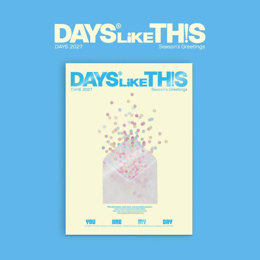 [PRE-ORDER] (FANS POB) DAY6 2027 SEASON'S GREETINGS [DAYS LIKE THIS]