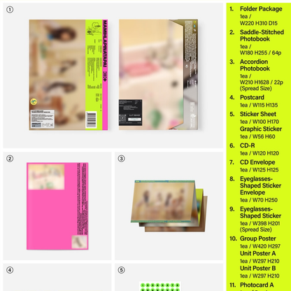 [PRE-ORDER] (WEVERSE POB) ILLIT - 4TH MINI ALBUM [MAMIHLAPINATAPAI] SET (3 Album)