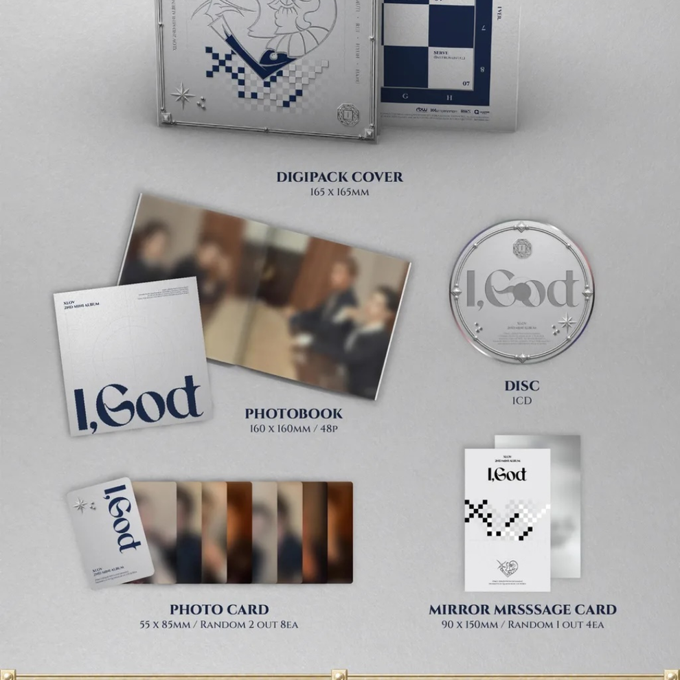 XLOV - 2ND MINI ALBUM [I,GOD] (4 VERSIONS)