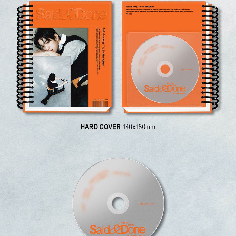 PARK JINYOUNG - 2ND MINI ALBUM [SAID & DONE] (ARCHIVE VER.)