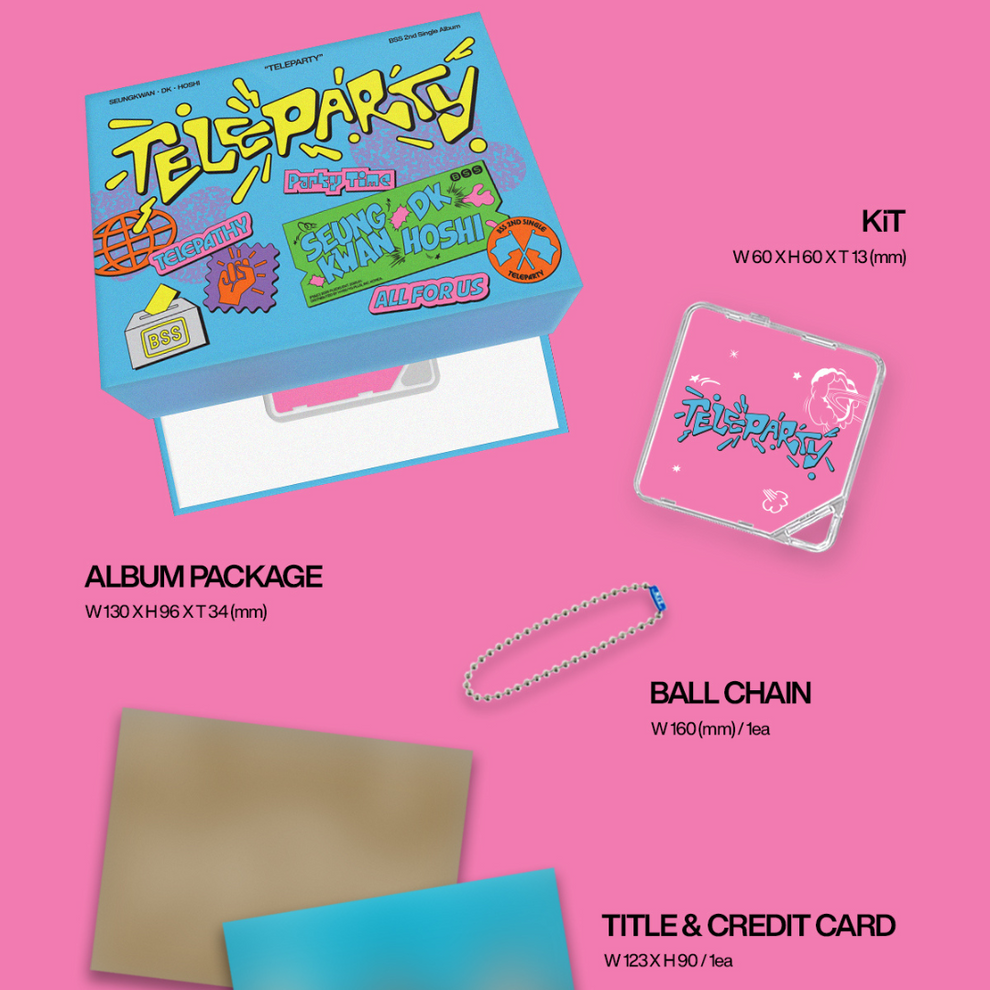 [PRE-ORDER] BSS (SEVENTEEN) - 2ND SINGLE ALBUM [TELEPARTY] (KIT VER.)