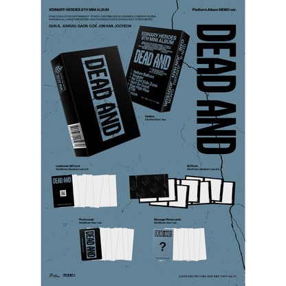 XDINARY HEROES - 8TH MINI ALBUM [DEAD AND] PLATFORM ALBUM NEMO VER.