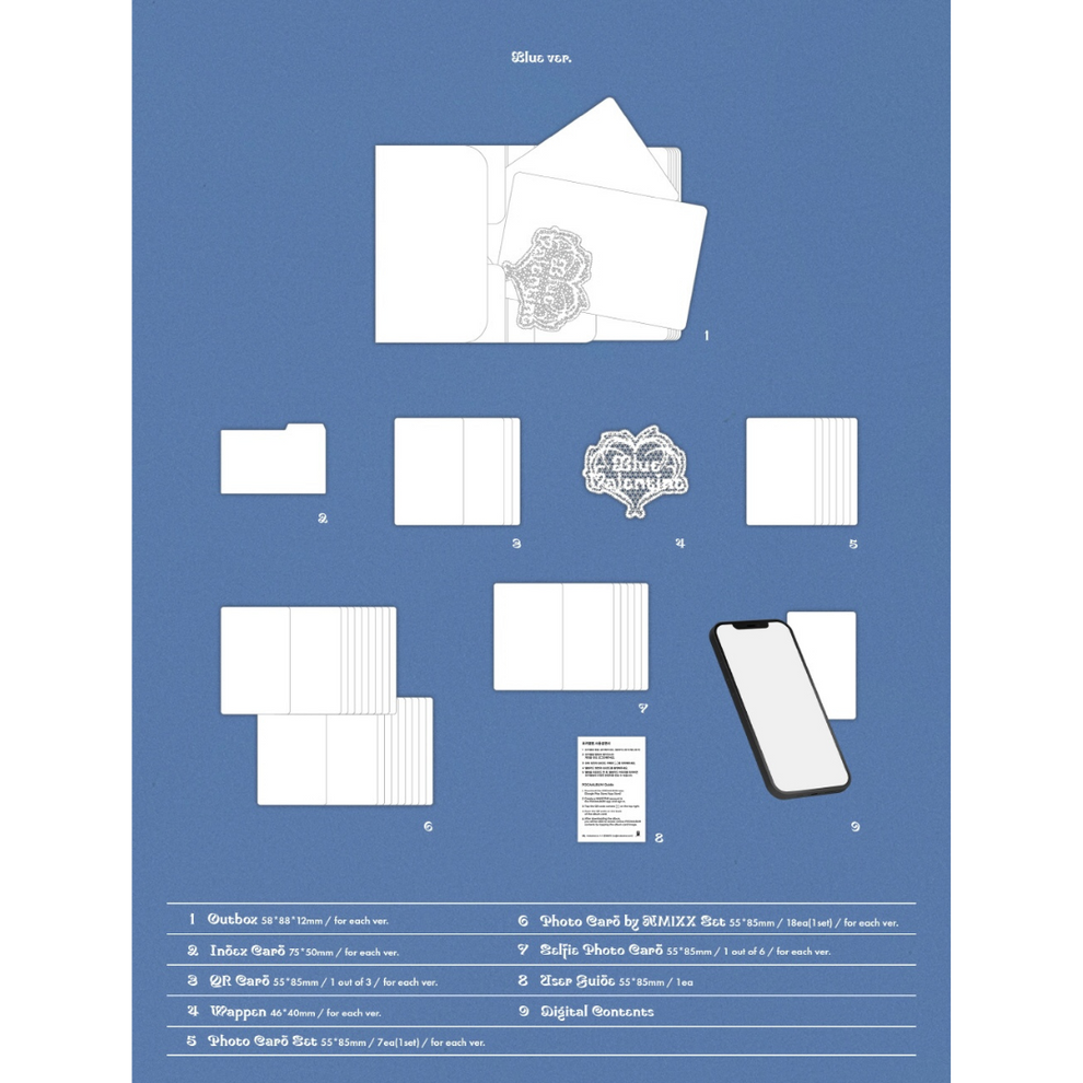 [PRE-ORDER] NMIXX - BLUE VALENTINE (PLATFORM ALBUM POCAALBUM VER.)