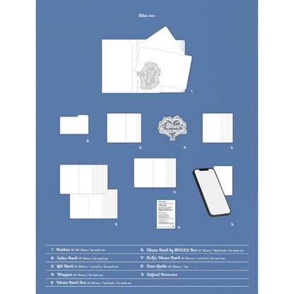 [PRE-ORDER] NMIXX - BLUE VALENTINE (PLATFORM ALBUM POCAALBUM VER.)