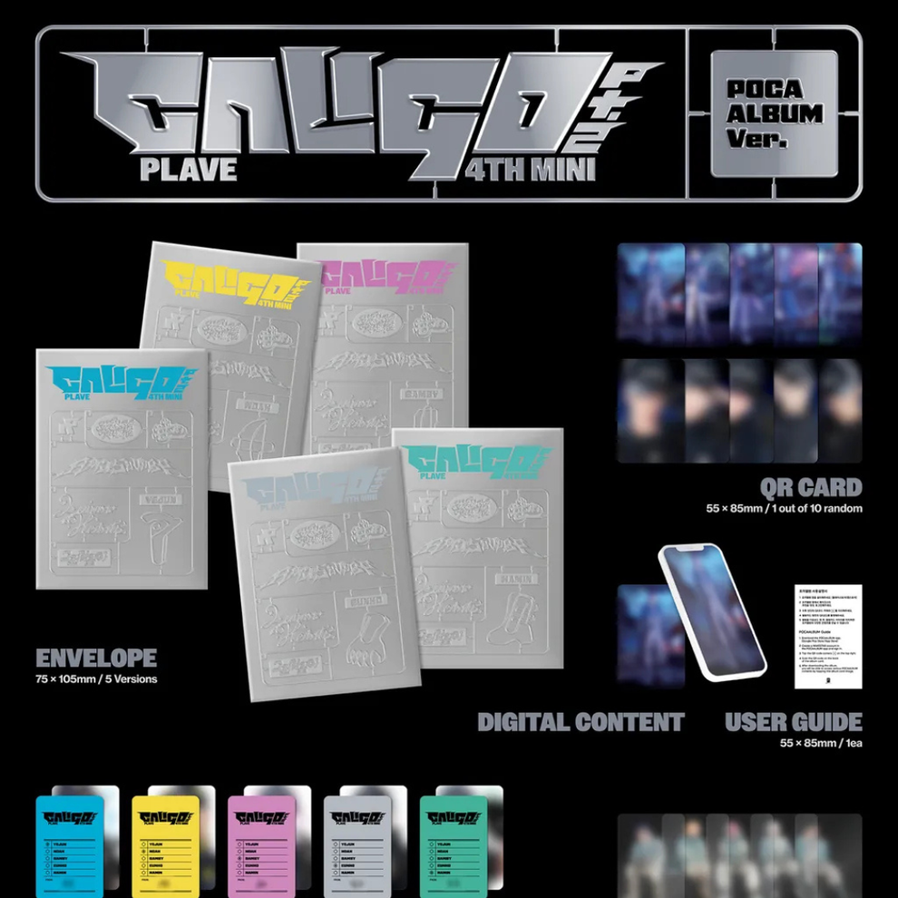PLAVE - 4TH MINI ALBUM [CALIGO PT.2] POCAALBUM VER. (5 VERSIONS)