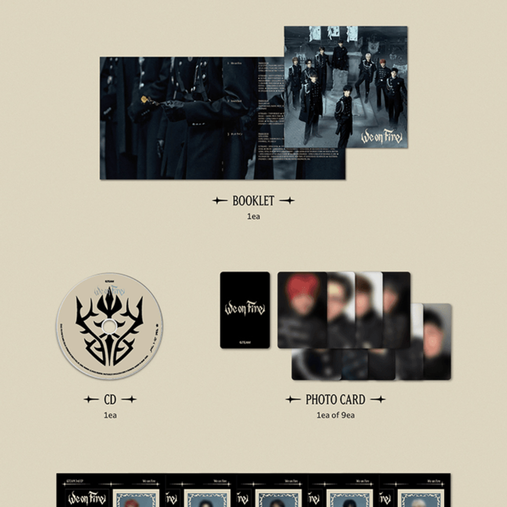 &TEAM - 3RD EP [WE ON FIRE] STANDARD EDITION