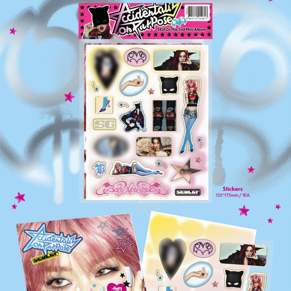 SEULGI - 2ND MINI ALBUM [ACCIDENTALLY ON PURPOSE] (STICKER VER.)