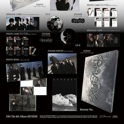 EXO - 8TH FULL ALBUM [REVERXE] (PHOTOBOOK VER.)
