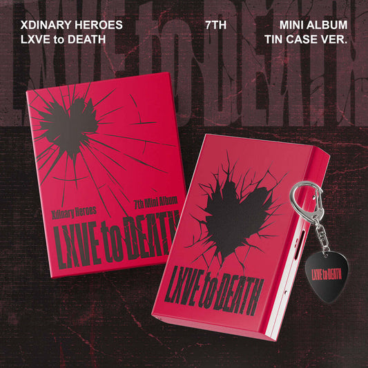XDINARY HEROES - 7TH MINI ALBUM [LXVE TO DEATH] TIN CASE VER.