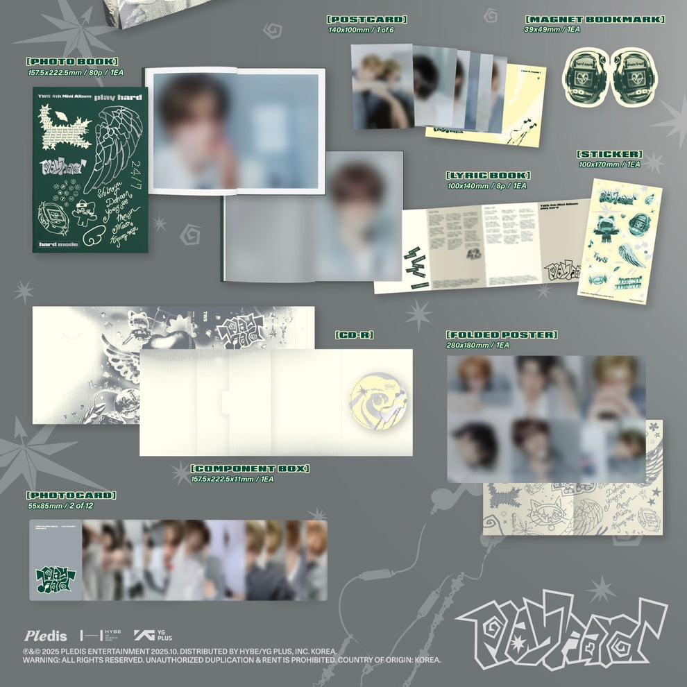 [PRE-ORDER] TWS - 4TH MINI ALBUM [PLAY HARD]