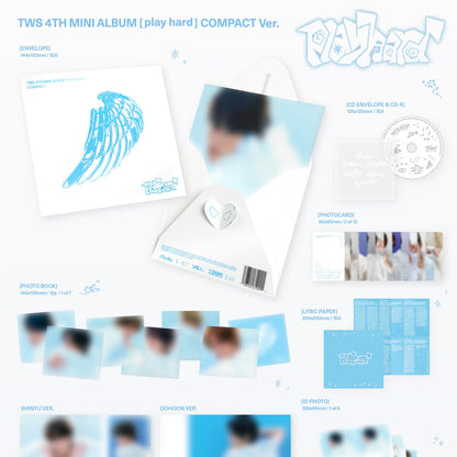 [PRE-ORDER] TWS - 4TH MINI ALBUM [PLAY HARD] (COMPACT VER.)
