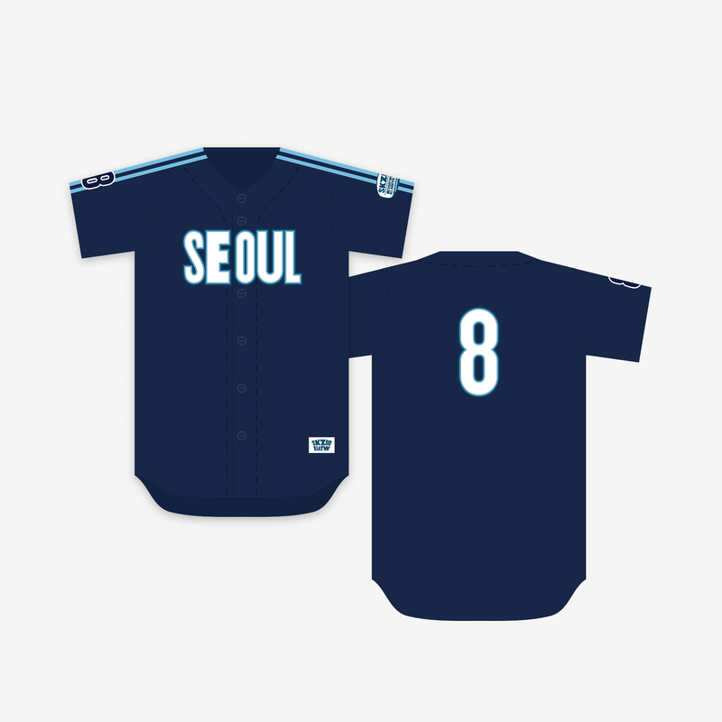 [PRE-ORDER] BASEBALL JERSEY SEOUL Ver. - SKZOO Everywhere All Around The World