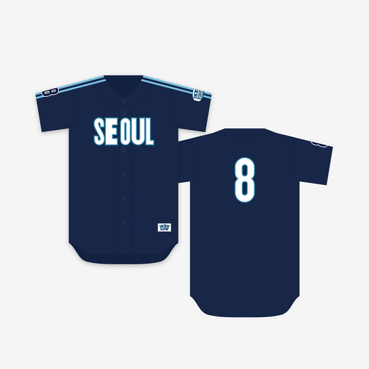 [PRE-ORDER] BASEBALL JERSEY SEOUL Ver. - SKZOO Everywhere All Around The World