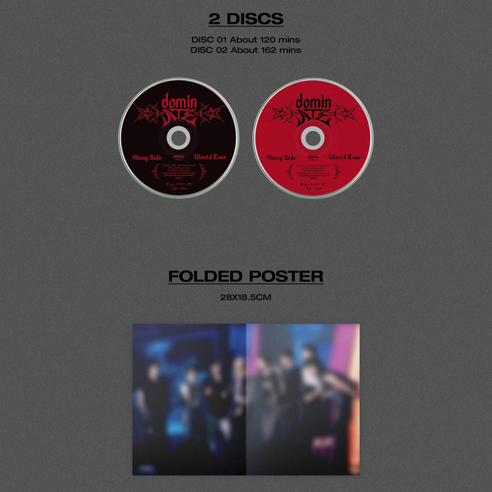 [PRE-ORDER] (FANS SHOP) STRAY KIDS WORLD TOUR <dominATE SEOUL> BLU-RAY