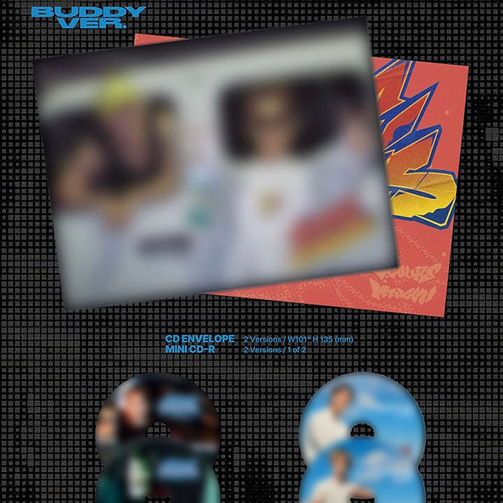 [PRE-ORDER] (WEVERSE POB )  S.COUPSXMINGYU (SEVENTEEN) - 1ST MINI ALBUM [HYPE VIBES] (SET)