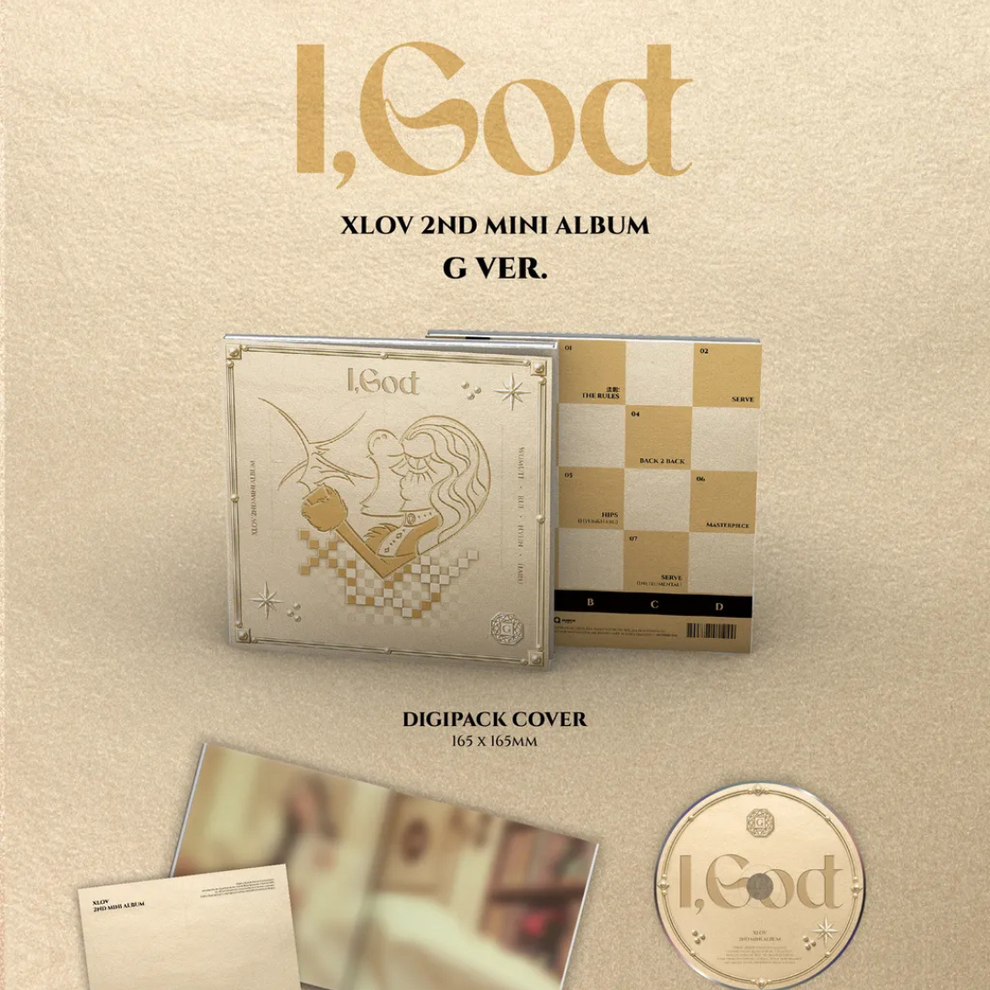 XLOV - 2ND MINI ALBUM [I,GOD] (4 VERSIONS)