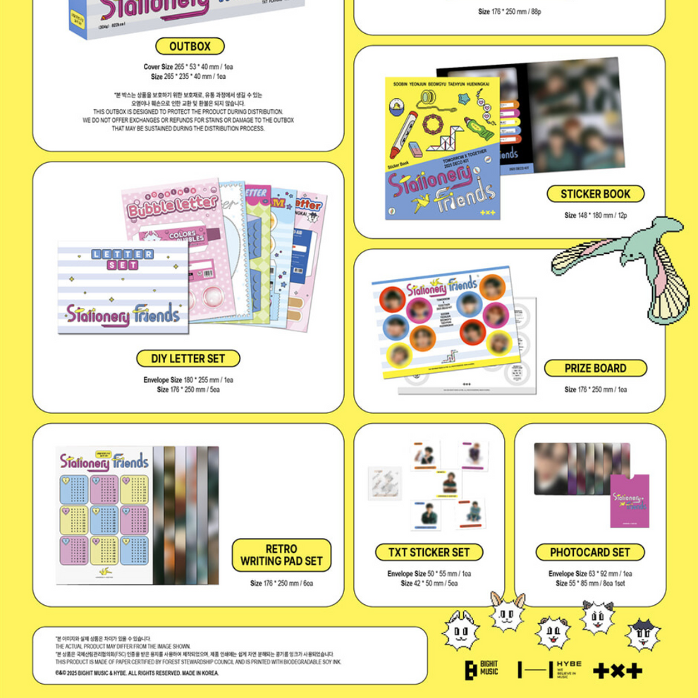 [PRE-ORDER] TOMORROW X TOGETHER (TXT) - 2025 DECO KIT