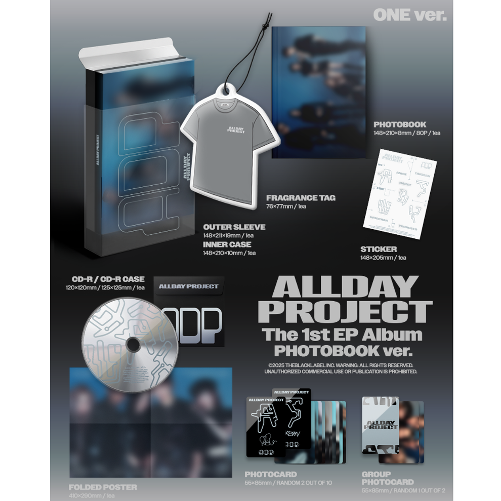ALLDAY PROJECT - THE 1ST EP ALBUM [ALLDAY PROJECT] PHOTOBOOK VER.
