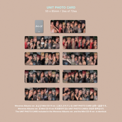 &TEAM - KR 1ST MINI ALBUM [BACK TO LIFE] PHOTOCARD BOX (MINI CD-R VER.)