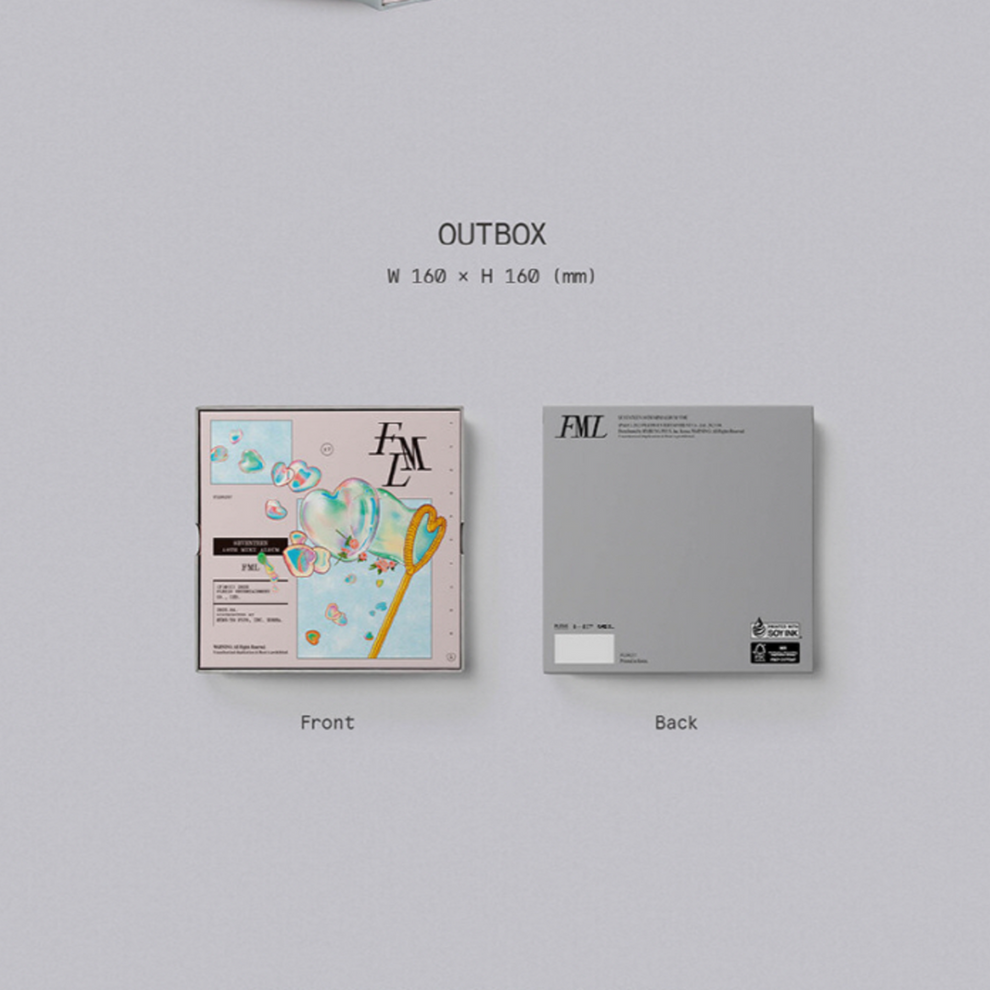 SEVENTEEN - 10TH MINI ALBUM [FML] (CARAT VER.) (RANDOM)