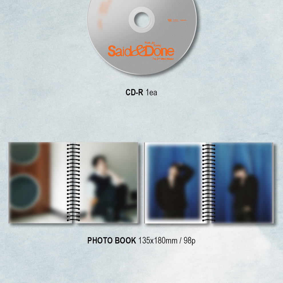 PARK JINYOUNG - 2ND MINI ALBUM [SAID & DONE] (ARCHIVE VER.)