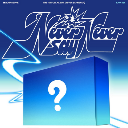 [PRE-ORDER] (SOUNDWAVE POB) ZEROBASEONE – The 1st Full Album [NEVER SAY NEVER] (PHOTOBOOK Ver.) (Set)