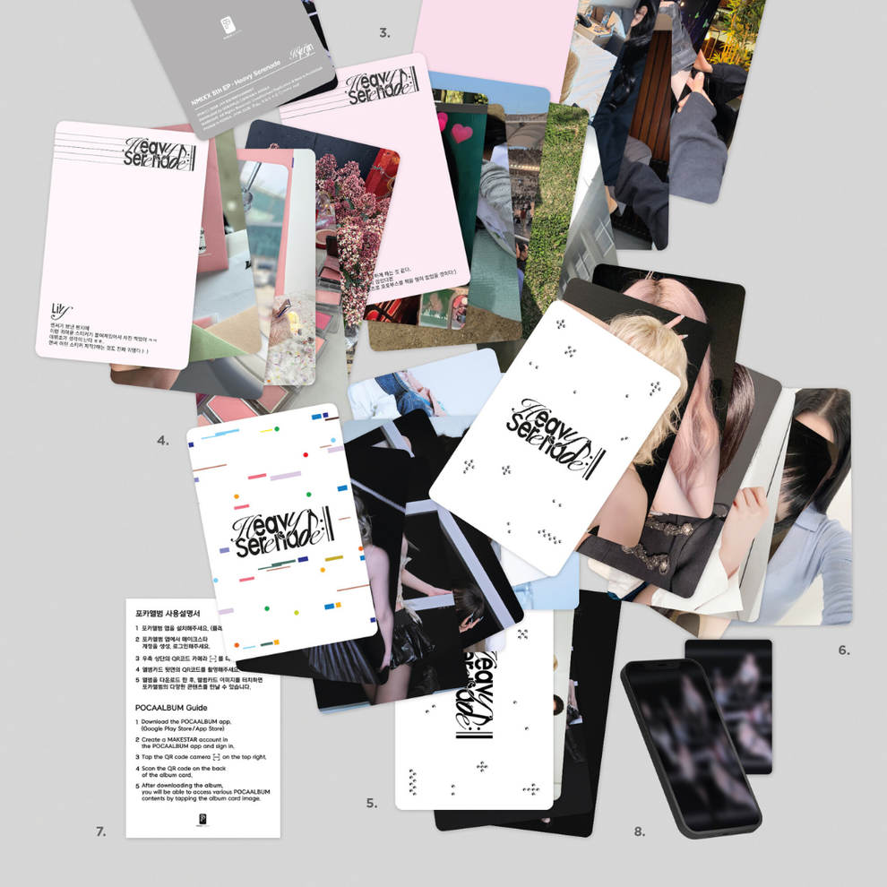 NMIXX - 5TH EP [HEAVY SERENADE] POCAALBUM VER. (6 VERSIONS) RANDOM
